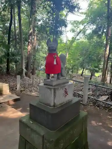 春日部八幡神社の狛犬