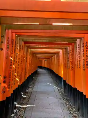 伏見稲荷大社の鳥居