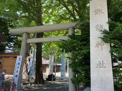 札幌諏訪神社の鳥居