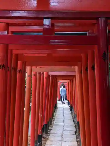 根津神社の鳥居