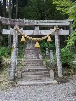 根道神社の鳥居