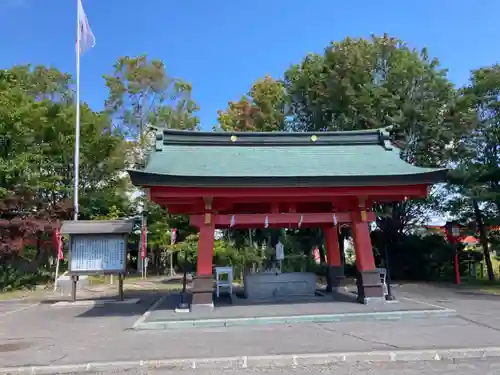 樽前山神社の手水舎