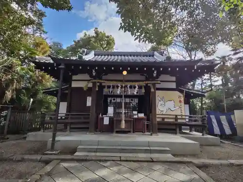 安居神社の本殿