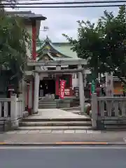 吉原神社の鳥居