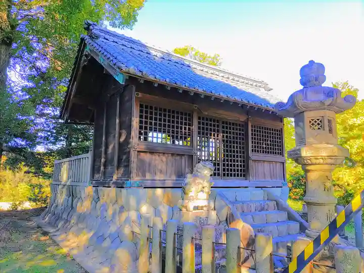 神明社(山崎川原)の本殿・本堂