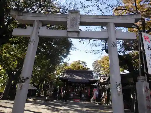 清瀧神社の鳥居