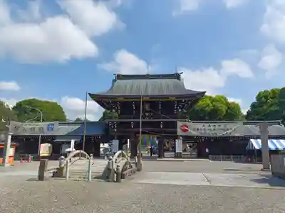 真清田神社の山門・神門