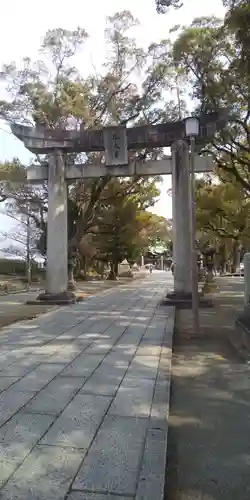 水天宮の鳥居