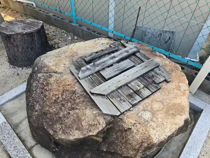 村上帝社の手水舎