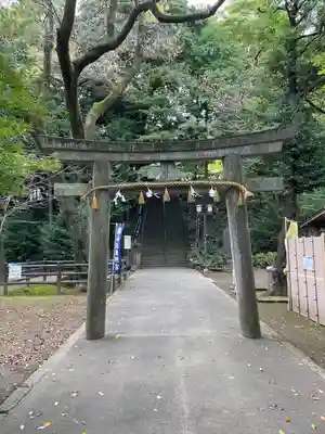 仙波東照宮の鳥居