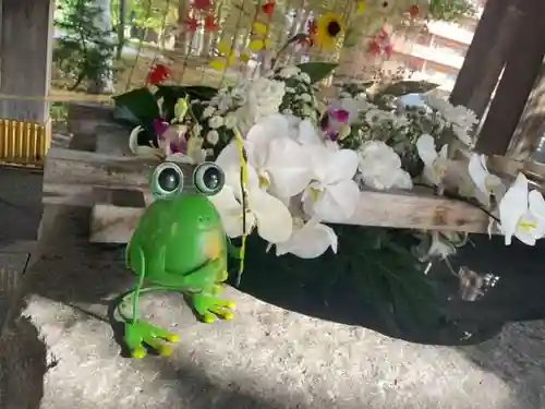 彌彦神社　(伊夜日子神社)の手水舎