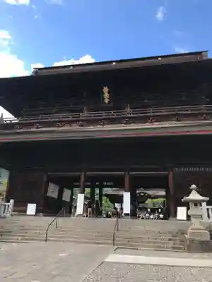 善光寺の山門・神門