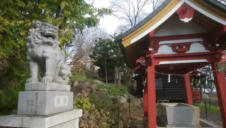 厳島神社の手水舎