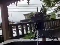 淺間神社(忍野八海)の手水舎