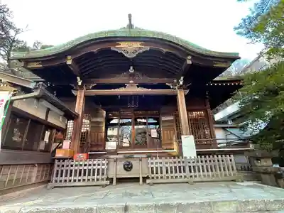 御田八幡神社の本殿・本堂
