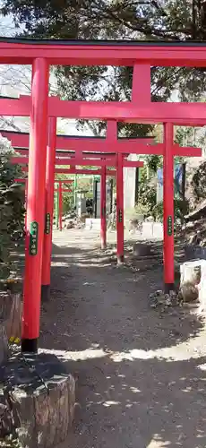 足利織姫神社の鳥居