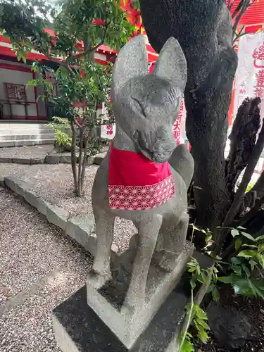 豊藤稲荷神社の狛犬