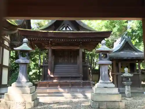 杭全神社の本殿・本堂