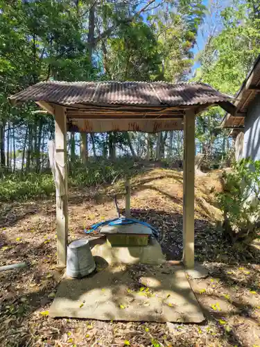 宇氣比神社の手水舎