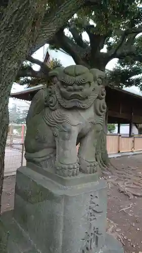 旗岡八幡神社の狛犬