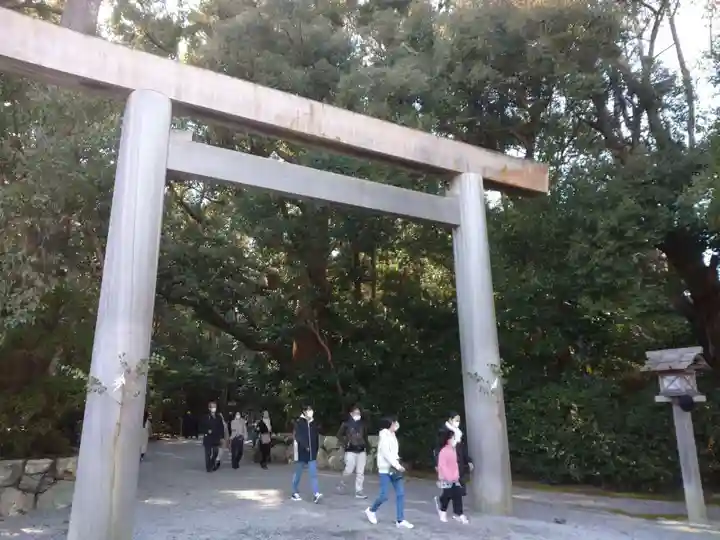伊勢神宮外宮(豊受大神宮)の鳥居