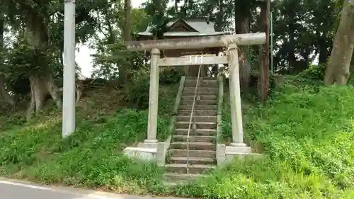 山倉神社の鳥居