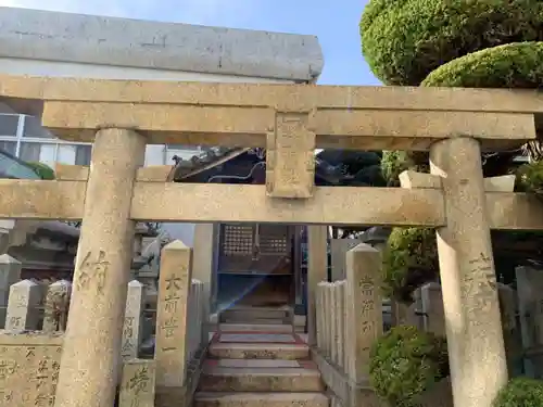 恵比須神社の鳥居