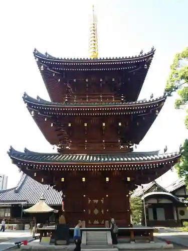 法楽寺の塔