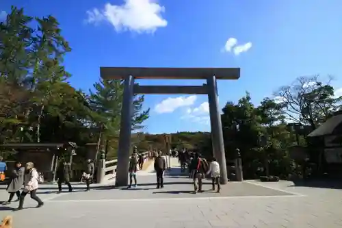 伊勢神宮内宮（皇大神宮）の鳥居