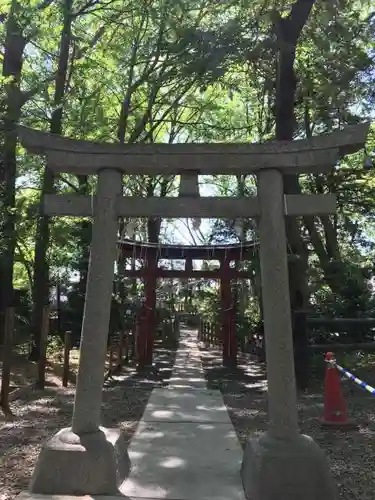 調神社の鳥居