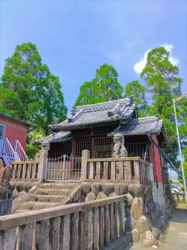 神明社（開明東沼）の本殿