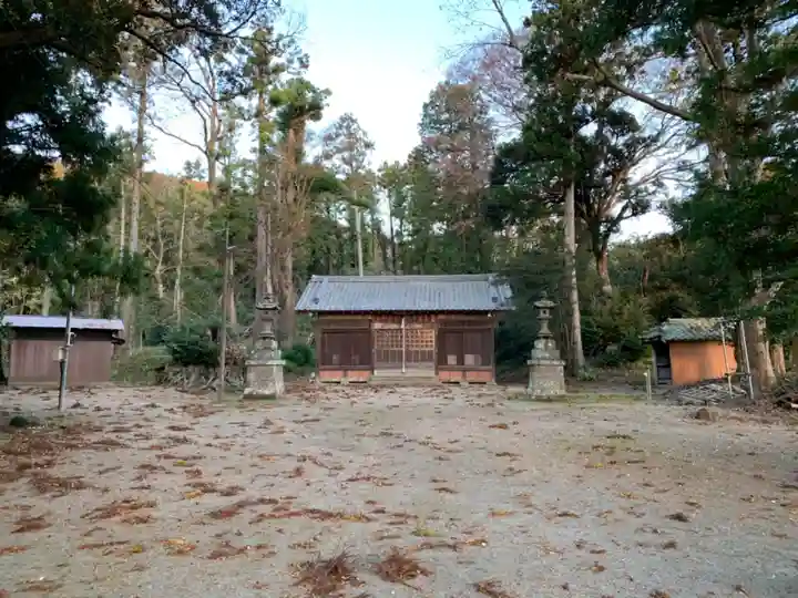 諏訪神社の本殿・本堂