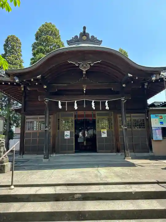 越中白山総社の本殿・本堂