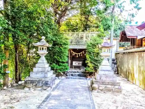 神明社（岡田神明社）の末社・摂社