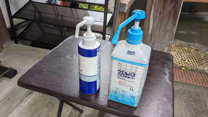 乘臺寺の感染症対策