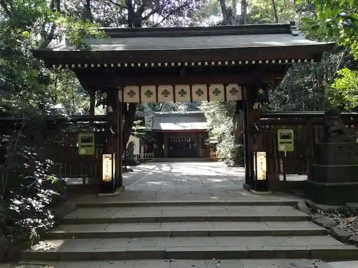 駒木諏訪神社の山門・神門