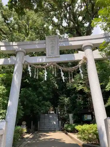 越木岩神社の鳥居