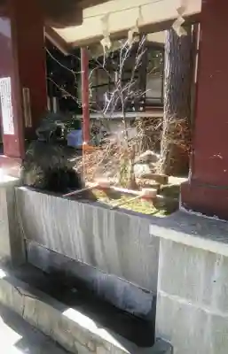 品川貴船神社の手水舎