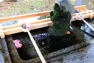 神炊館神社 ⁂奥州須賀川総鎮守⁂の手水舎