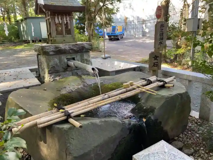 曾屋神社の手水舎