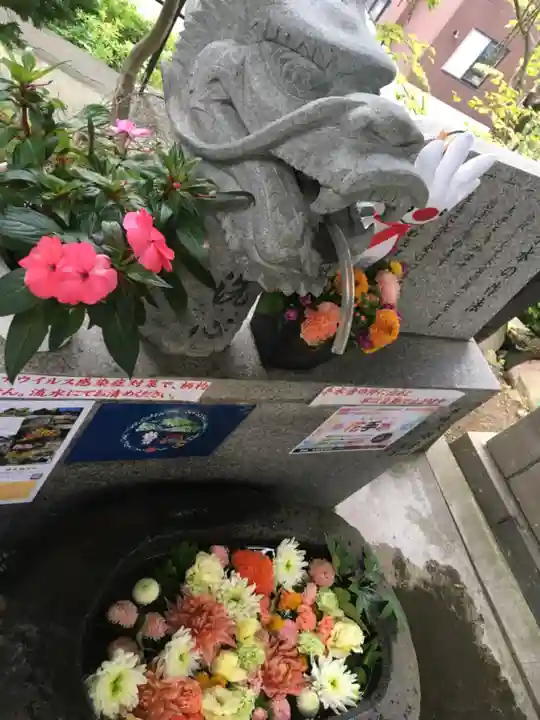 手稲神社の手水舎