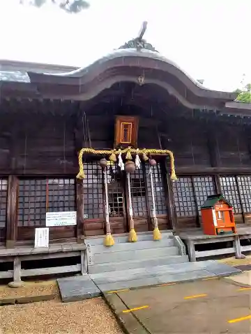 櫛田宮の本殿・本堂