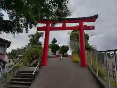 （芝生）浅間神社の鳥居