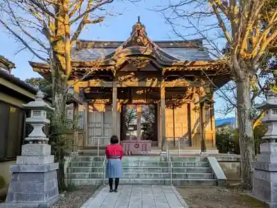 銚港神社の本殿