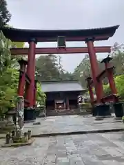 北口本宮冨士浅間神社の鳥居