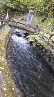 戸ノ口堰水神社の周辺