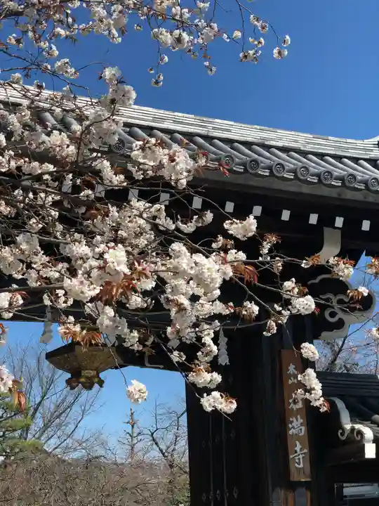 本満寺(本願満足寺)の山門・神門