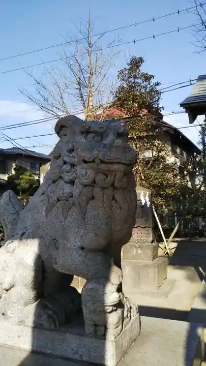 葛飾八幡宮の狛犬
