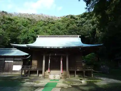 洲崎神社の本殿・本堂