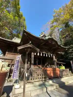 谷保天満宮の本殿・本堂